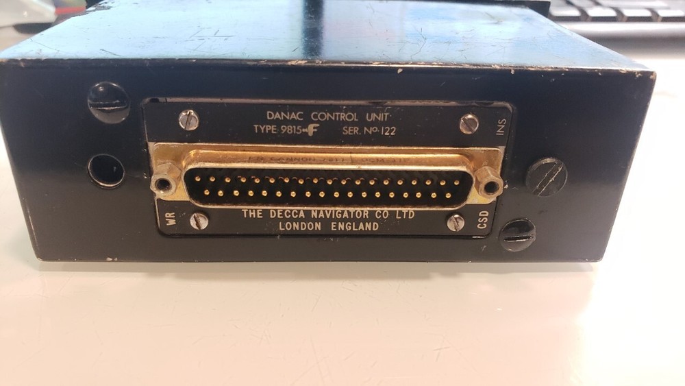DECCA NAVIGATOR CONTROL UNIT 9815F