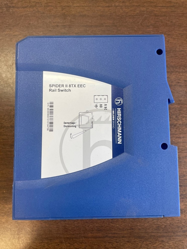 QTY 4 Hirschmann Spider II 8TX EEC ~ Rail Ethernet Switch-***GUARANTEED***