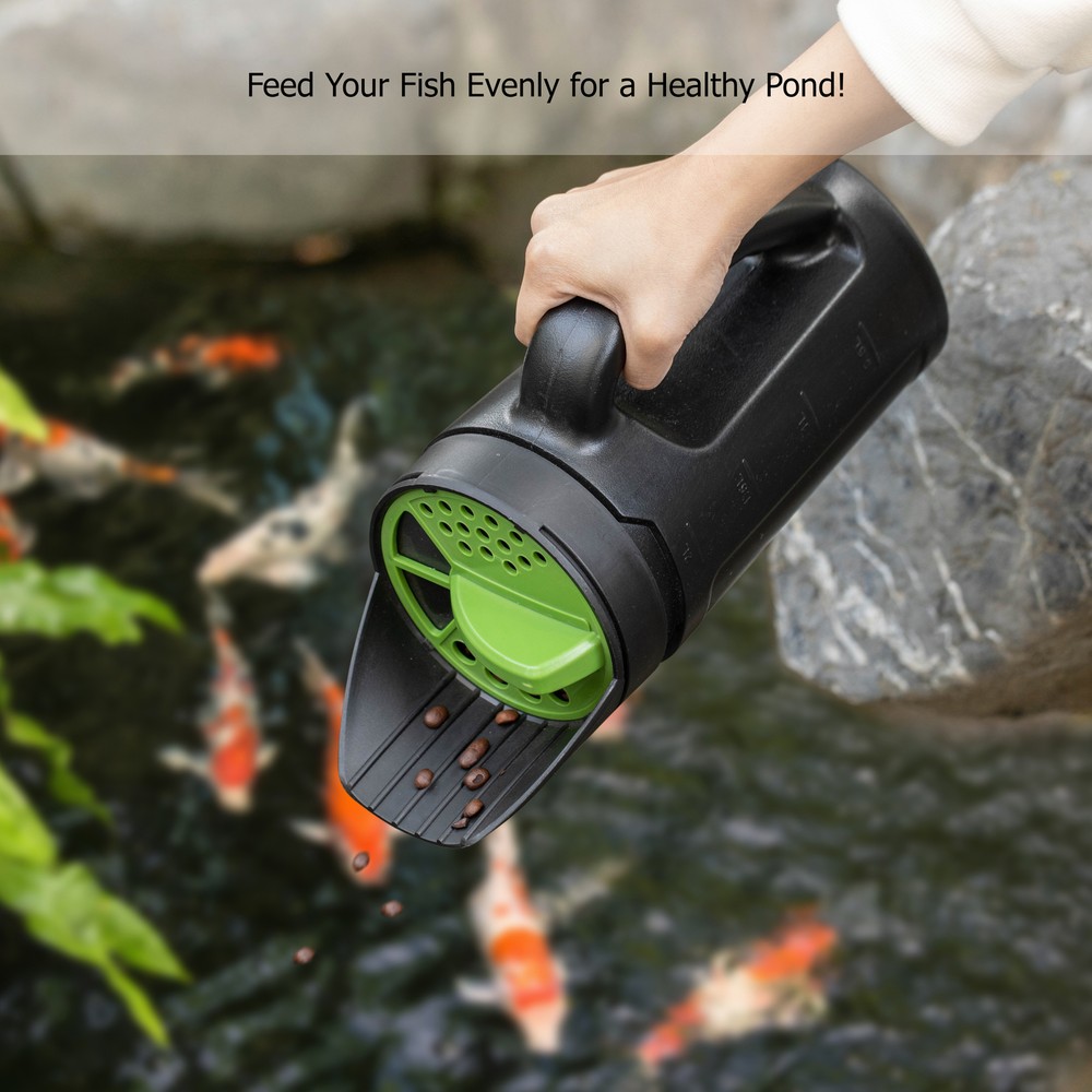 Handheld Seed Spreader Versatile Lawn & Garden Tool Adjustable Shaker