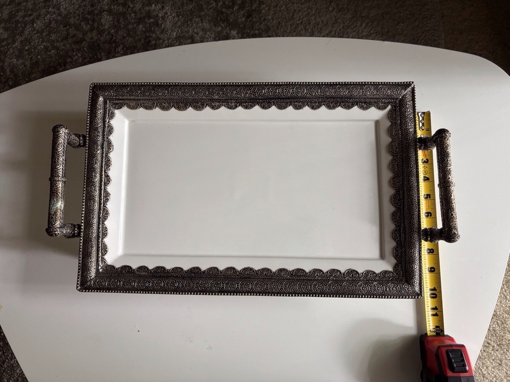 Moroccan-style 8-Piece Porcelain Coffee or Tea Set