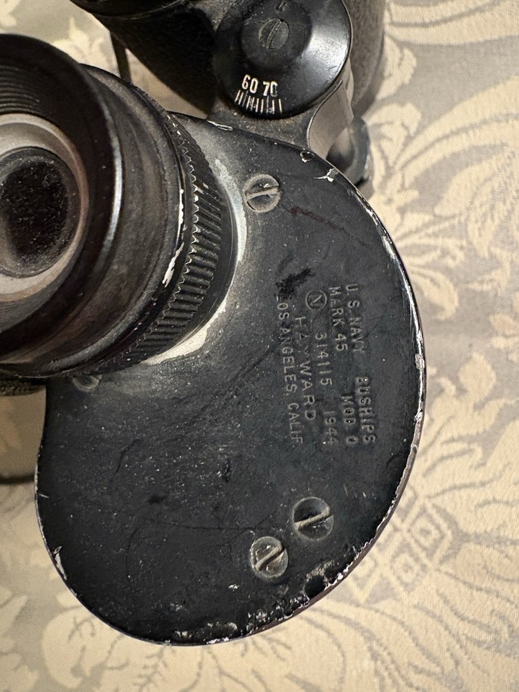 MK 45 HAYWARD SUBMARINE BINOCULARS 1944!