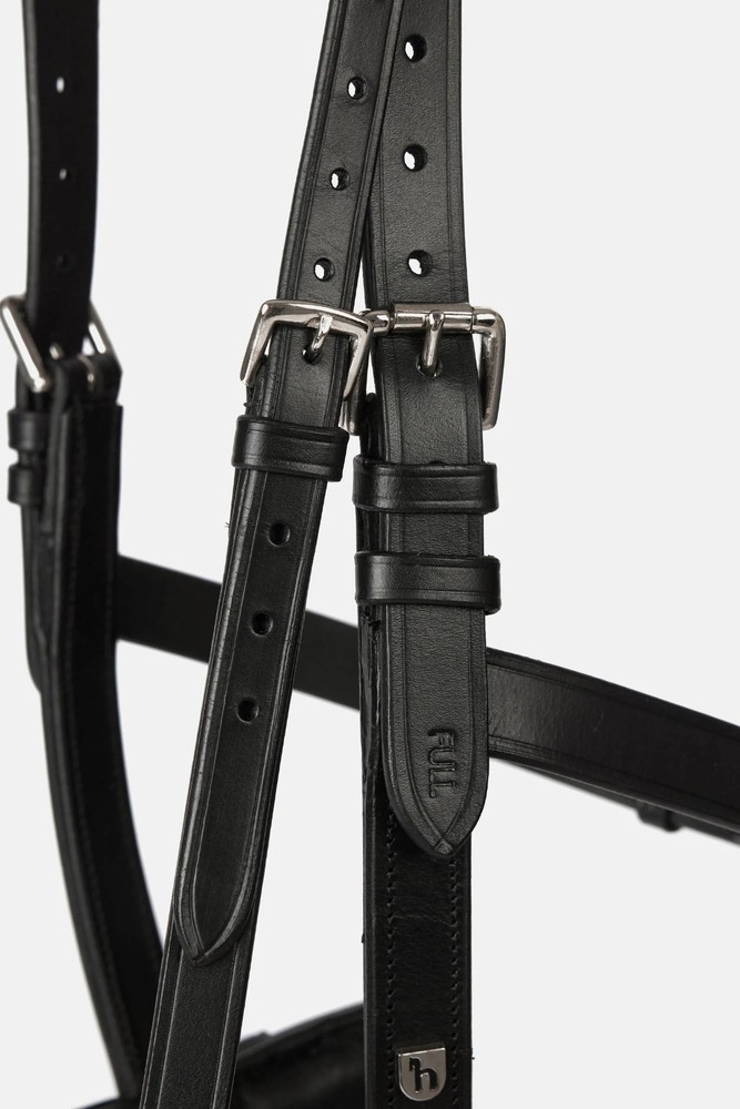 HORZE FULL SIZE LEATHER LUNGING CAVESSON