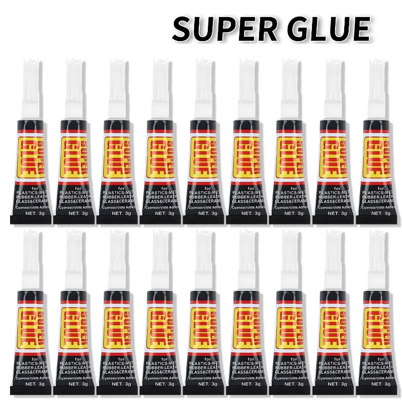 2~10PCS Super Glue Surface Insensitive Extra Strong Adhesive Fast Instant Glue