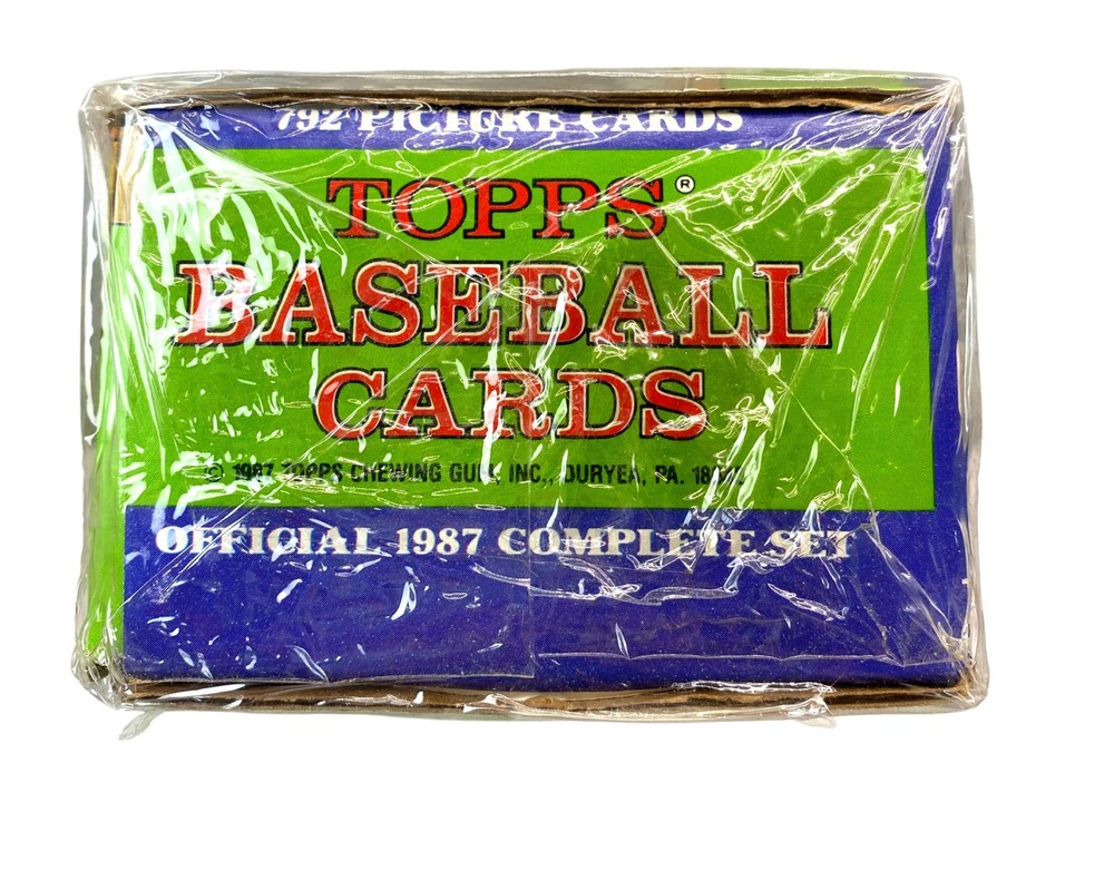1987 Topps Baseball Cards Factory Set