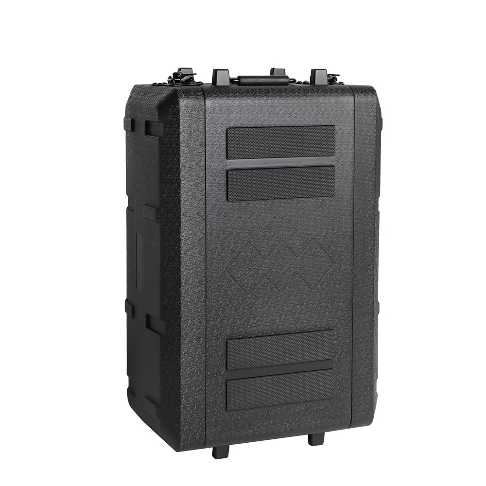 Diandian 2U Rack Case Shallow 11" Depth, 19" Space Deep, Black