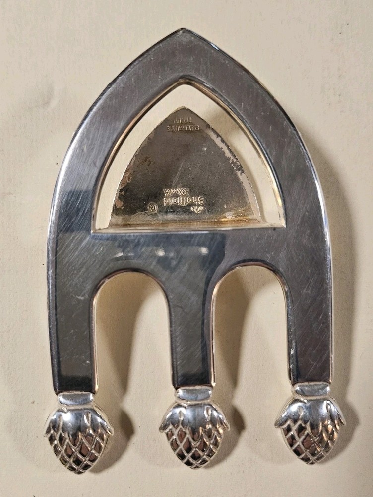SHELFIELD Silverplate Bookmark