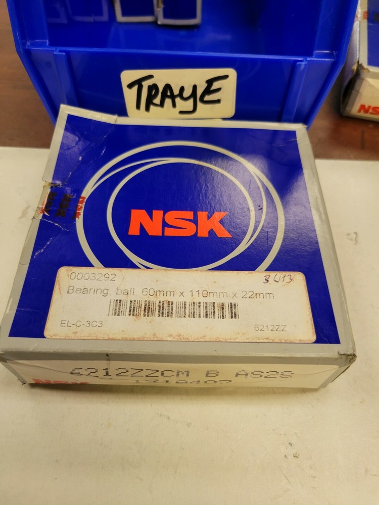 New NSK 6210ZZCM Ball Bearings