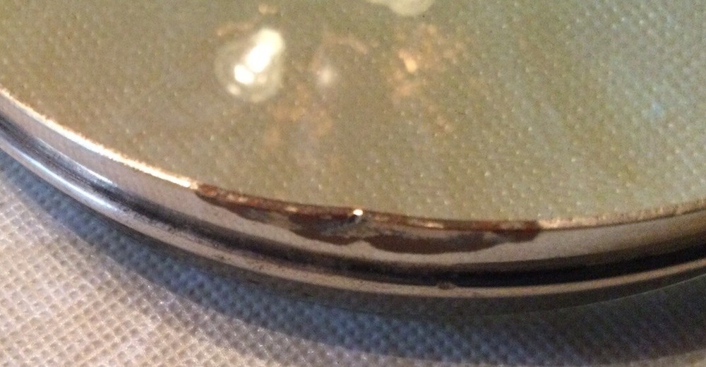 Large Silver-Plated Magnifying Glass 12 Inches Long, 4 Inch Diameter Glass