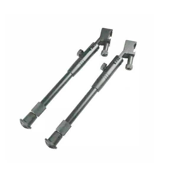Two PC Side Weaver/Picatinny Rail Mount Bipod 9" - 12" Height Adjustable + Mount