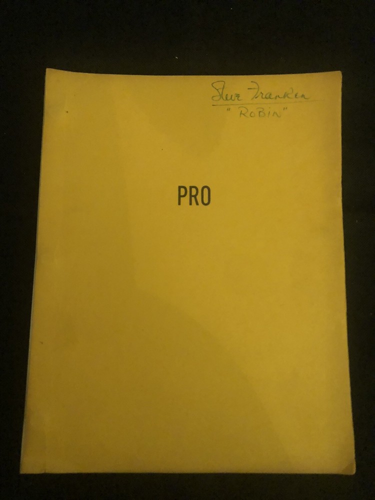 "PRO" VINTAGE MOVIE SCRIPT by David Moessinger [Vintage]