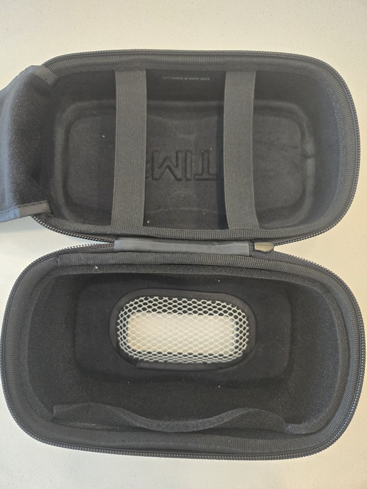 Used Smith 4D Mag Goggle Case Black Ski Snowboard Hard Soft Case