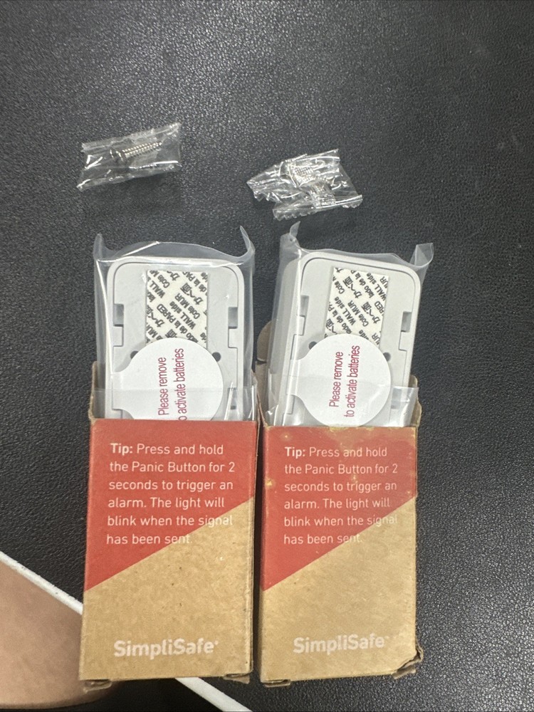 SimpliSafe - 2x Panic Buttons ( TWO PACK) (Latest generation) (PB3)
