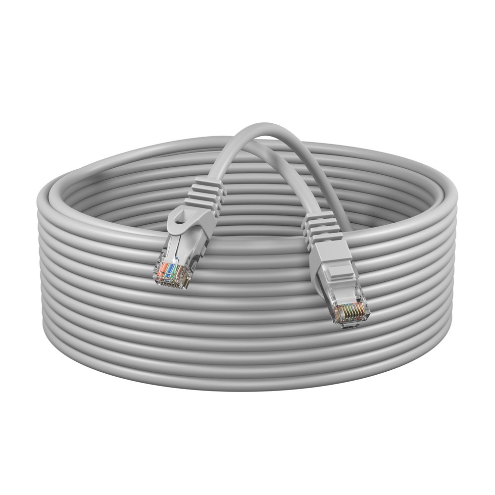 Cables Direct Online Cat6 200FT Network Ethernet Patch Cable, 200ft, Gray