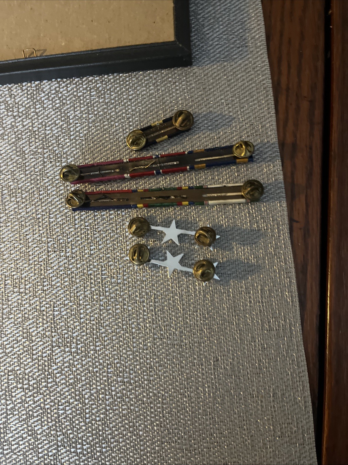 Attributed USMC Insignia And Letter Lt. Gen AL Bowser