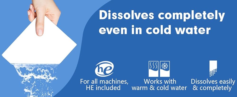 200-loads Eco Laundry Deternt Sheets - Fresh Scent - for