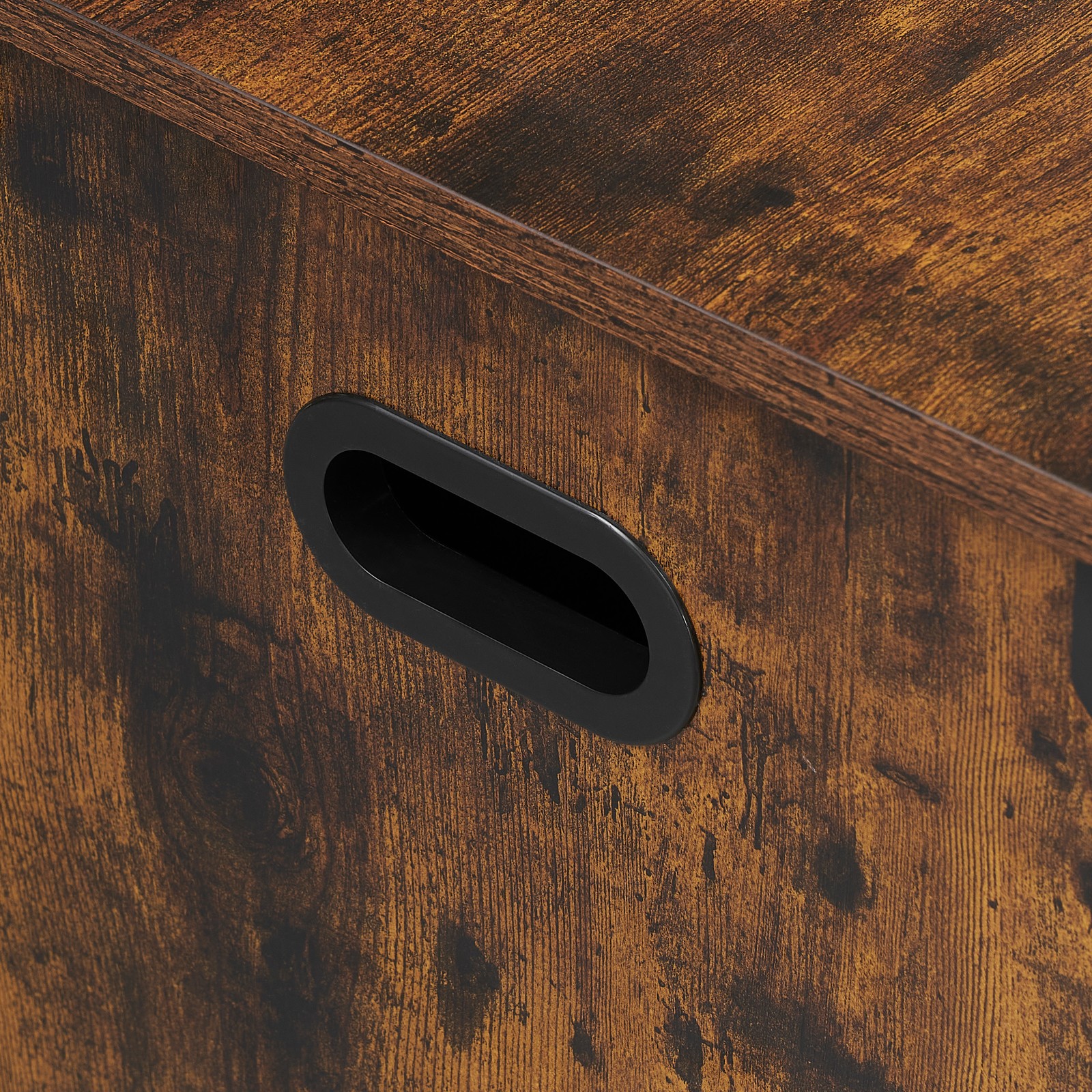 Storage Chest Wooden Storage Trunk with Metal Frame, Entryway Shoes Bench