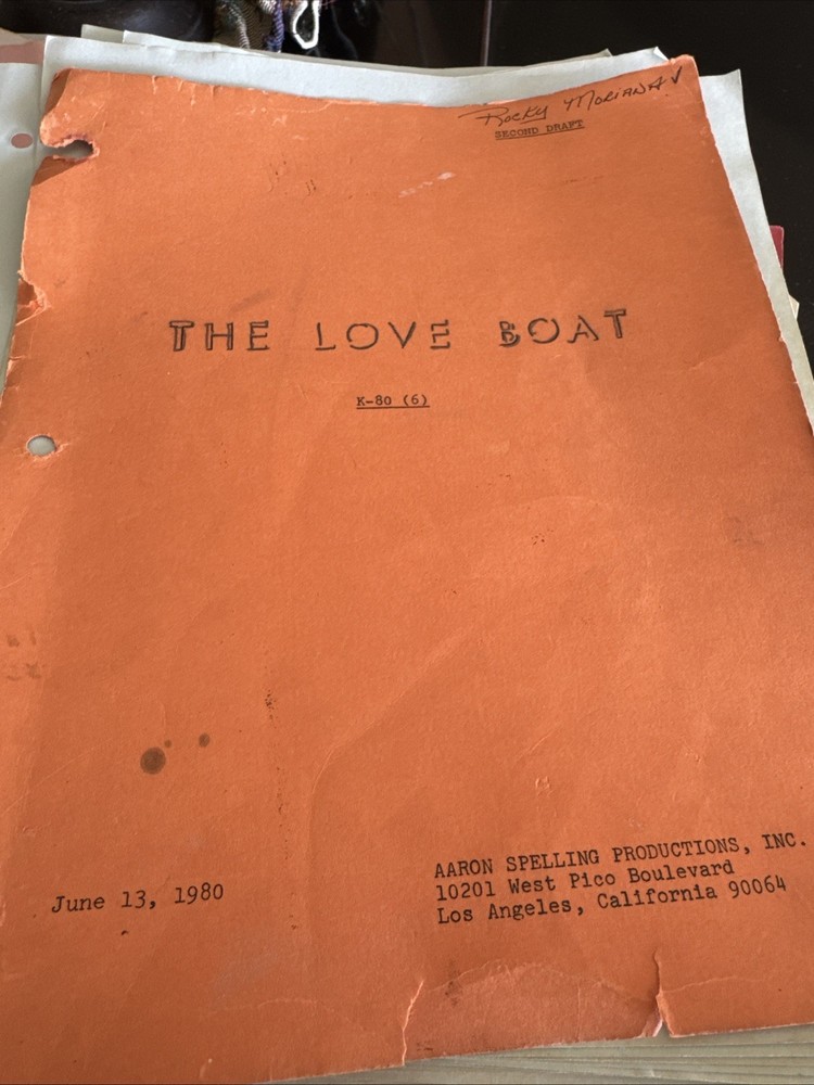 “THE LOVE BOAT” show script K-80