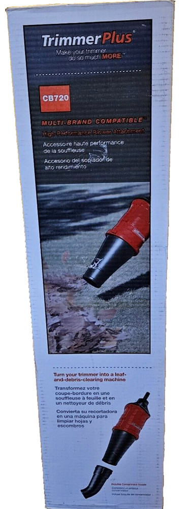 Trimmer Plus CB720 Universal High Performance Blower Attachment New