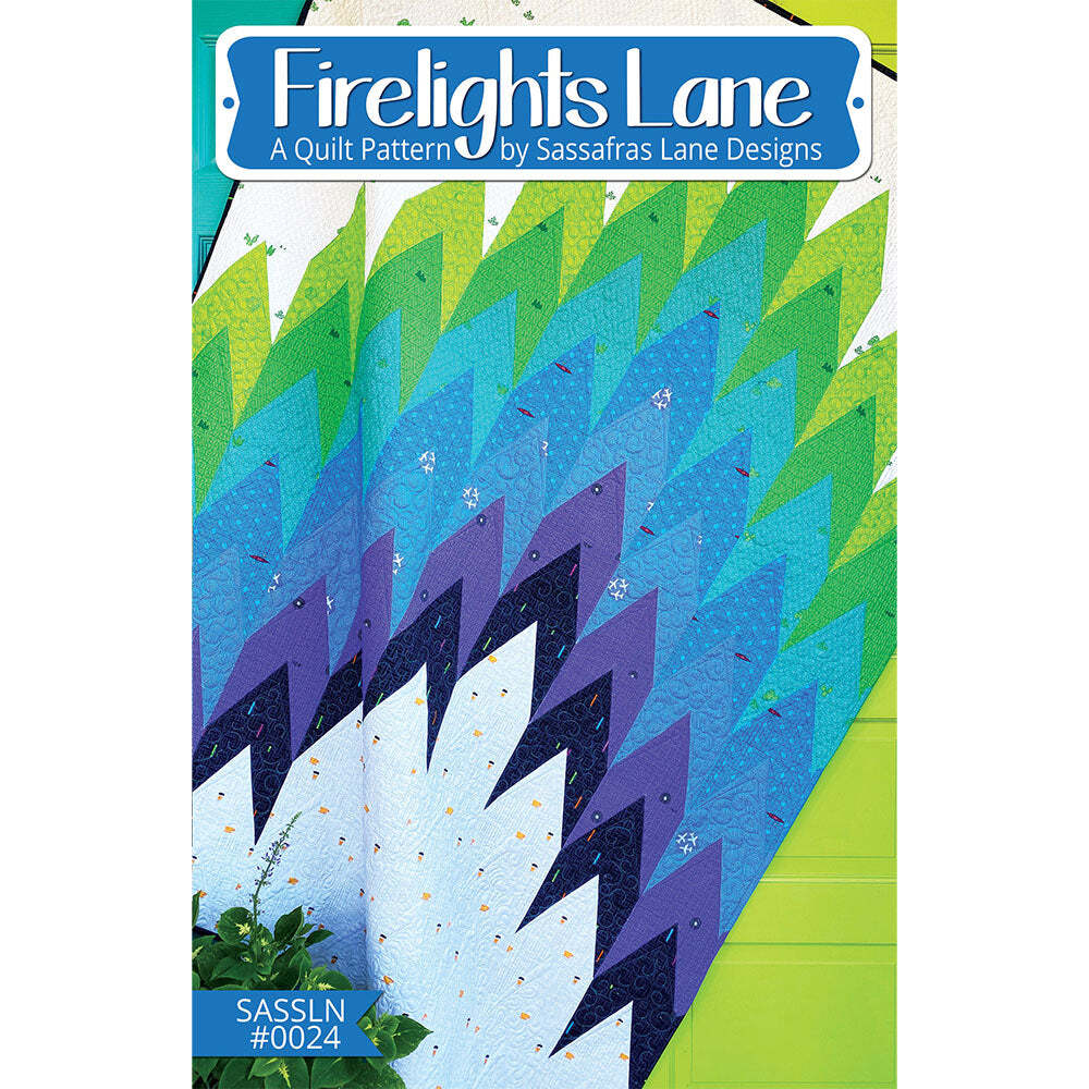 Sassafras Lane Designs, Firelights Lane Quilt Pattern