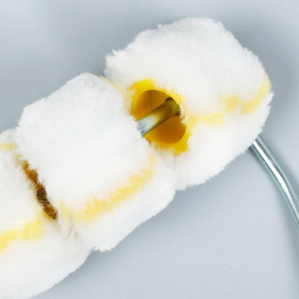 Paint Roller for Pipe with Frame for Curved Surface and Tight Space Smooth