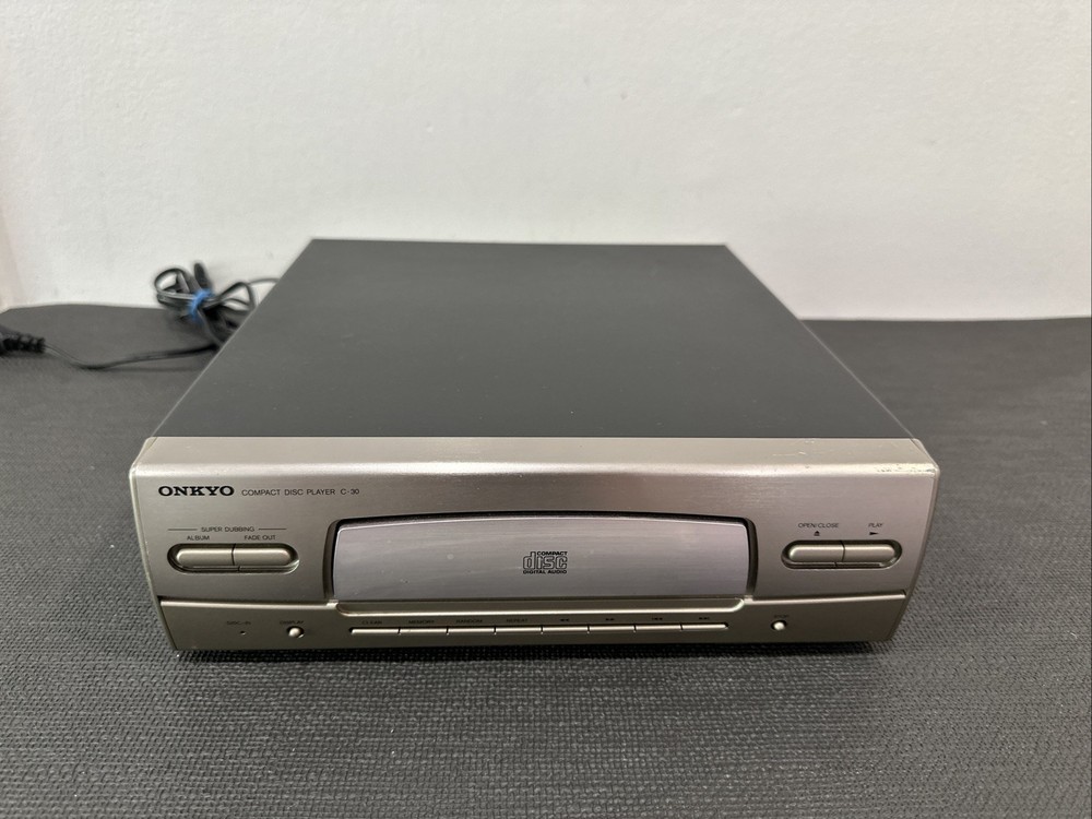 Onkyo C-30 CD Player Compact Size Silver