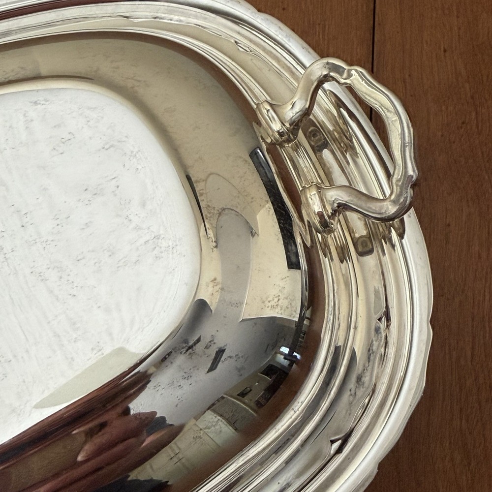 Reed & Barton 5001 Oval Silverplated Covered Serving Dish - Vegetable Dish