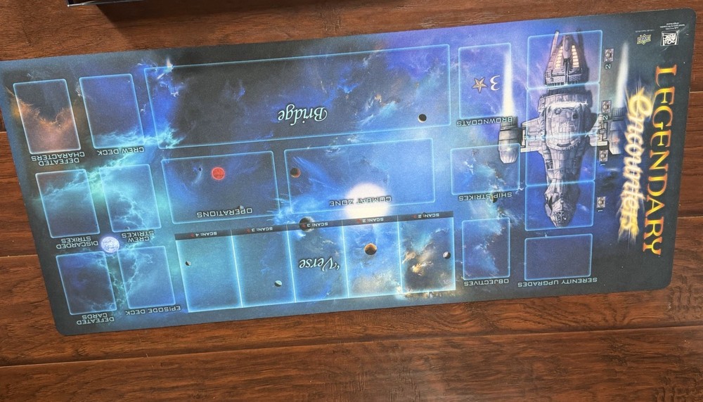 Legendary Encounters a Firefly Deck Building Game By Upper Deck Complete Used