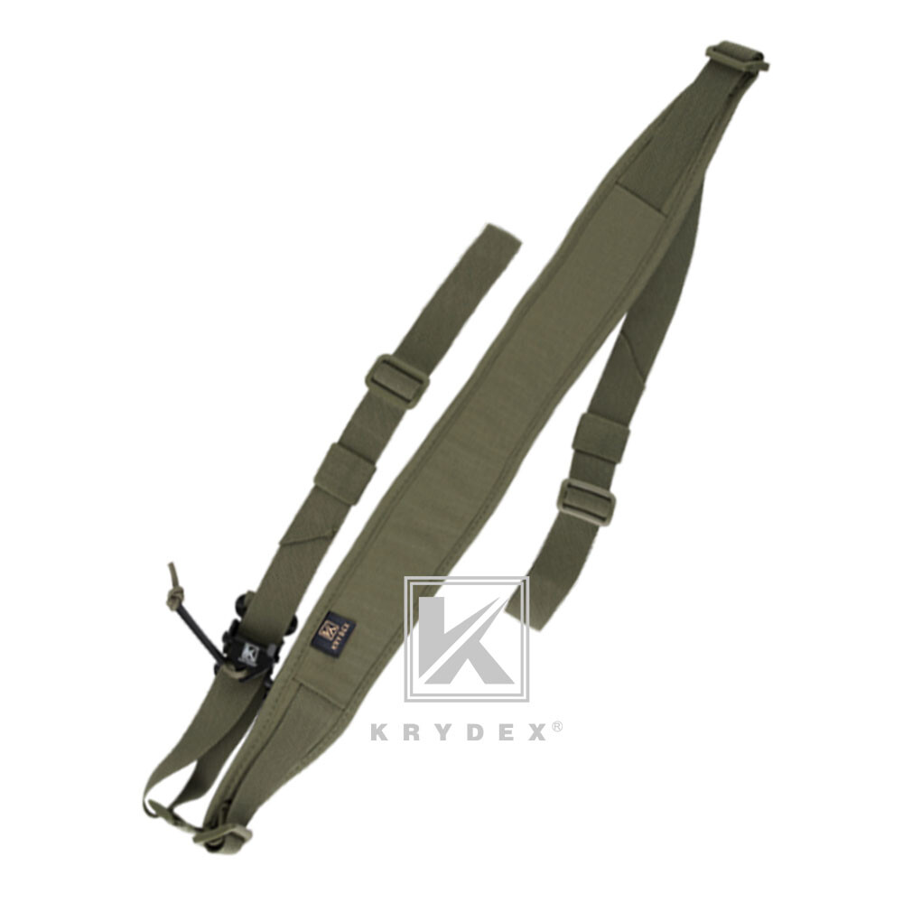 KRYDEX Tactical Sling Strap Modular Slingster Pull Tab Two-Point Quick Adjust RG