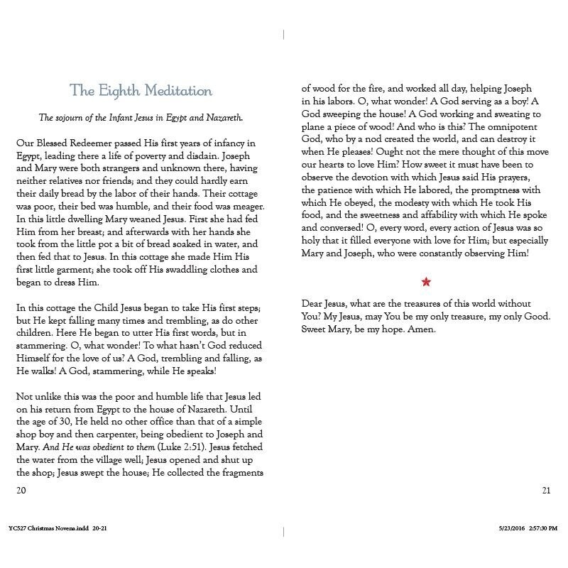 Aquinas Press® Novena Book - Christmas