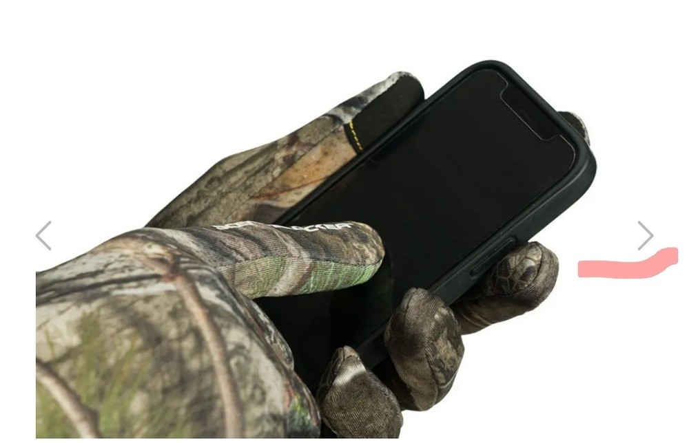 Scent Blocker Real Tree Camo Gloves Large