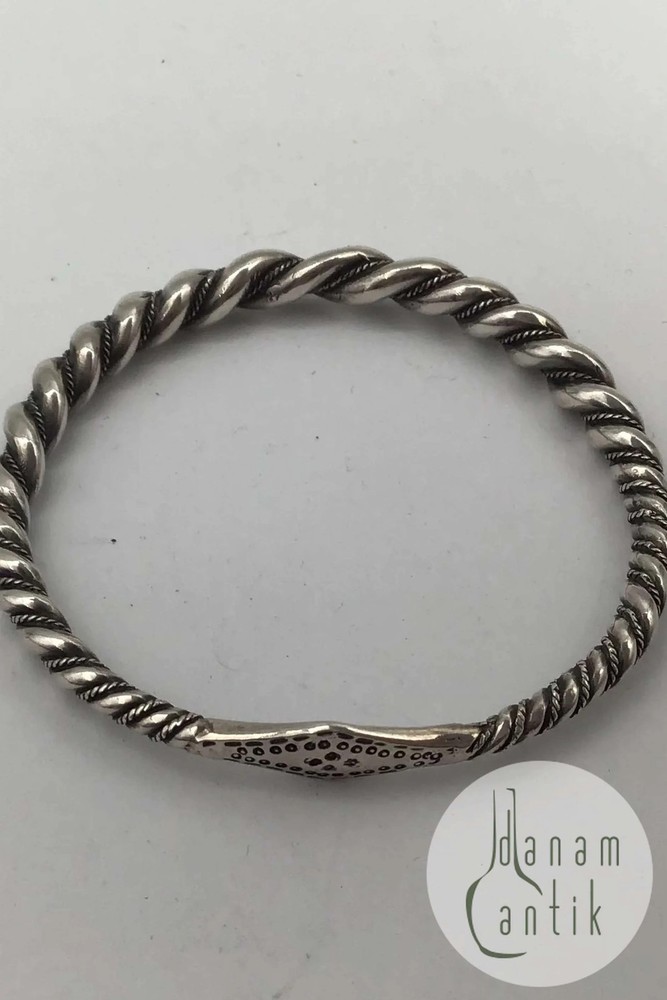 Danish Museum replica Viking Sterling Silver Bangle Measures