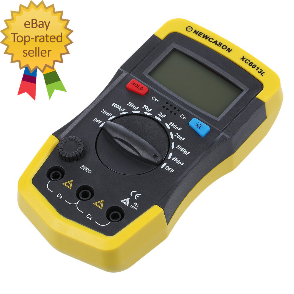 New Capacitor Meter Digital Capacitance Tester 200Pf~20Mf XC6013L