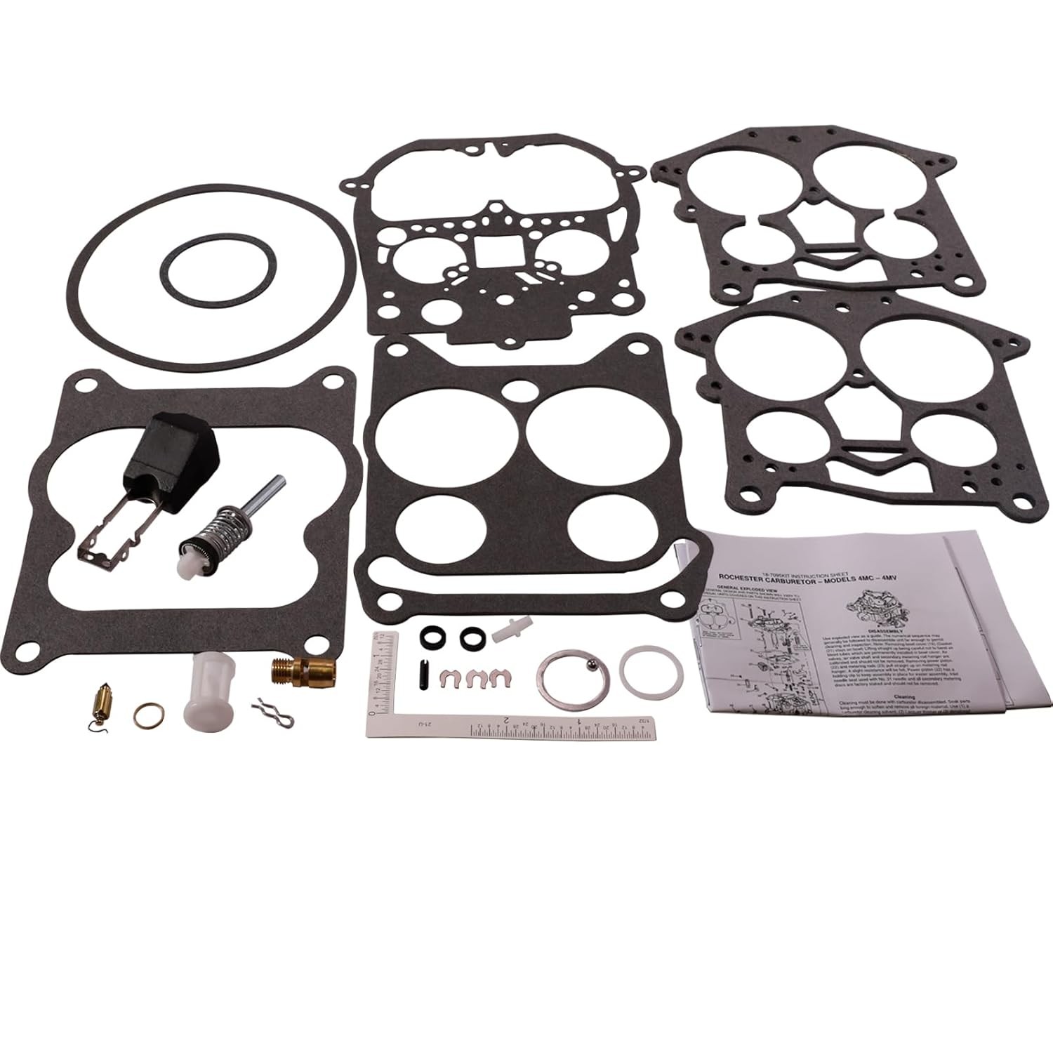 Rochester Quadrajet Carburetor Rebuild Kit Float Filter HD Pump 72-78 Chevy GMC