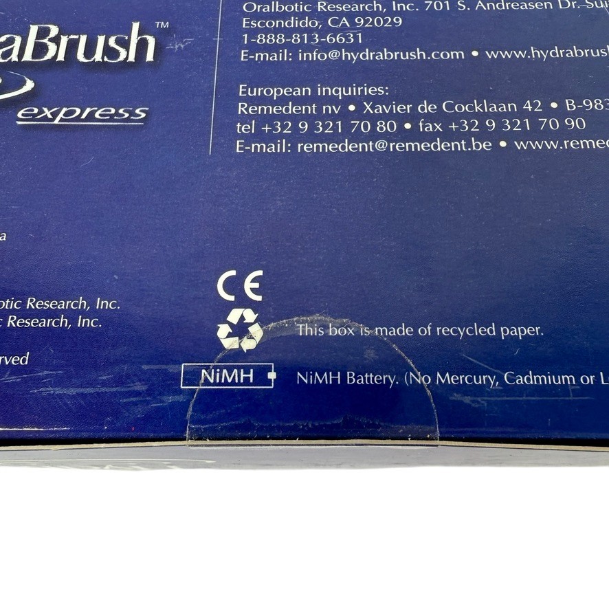 Hydrabrush Express Fully Automatic Toothbrush SEALED NEW