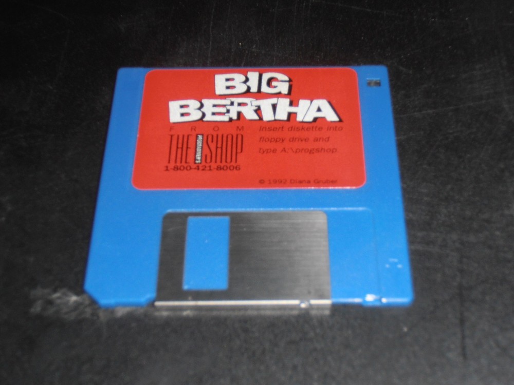 Bog Bertha (PC, 1992) MS-DOS