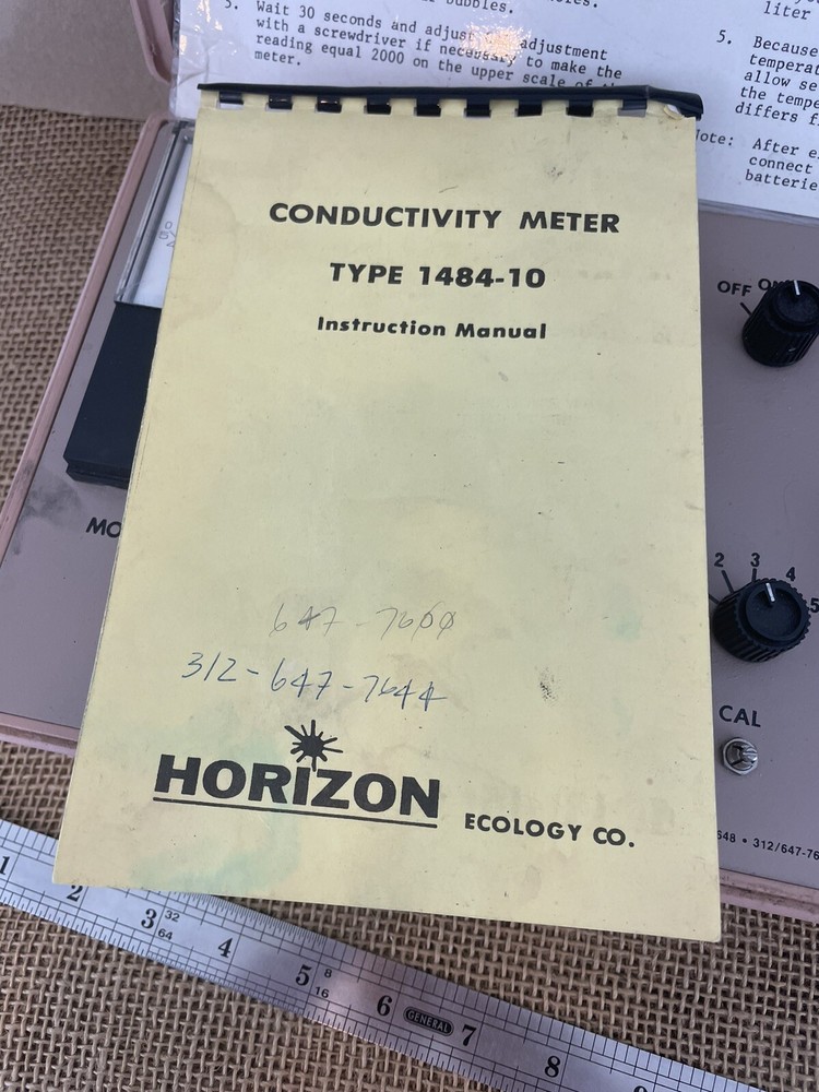 Horizon 1484-10 Conductivity Meter