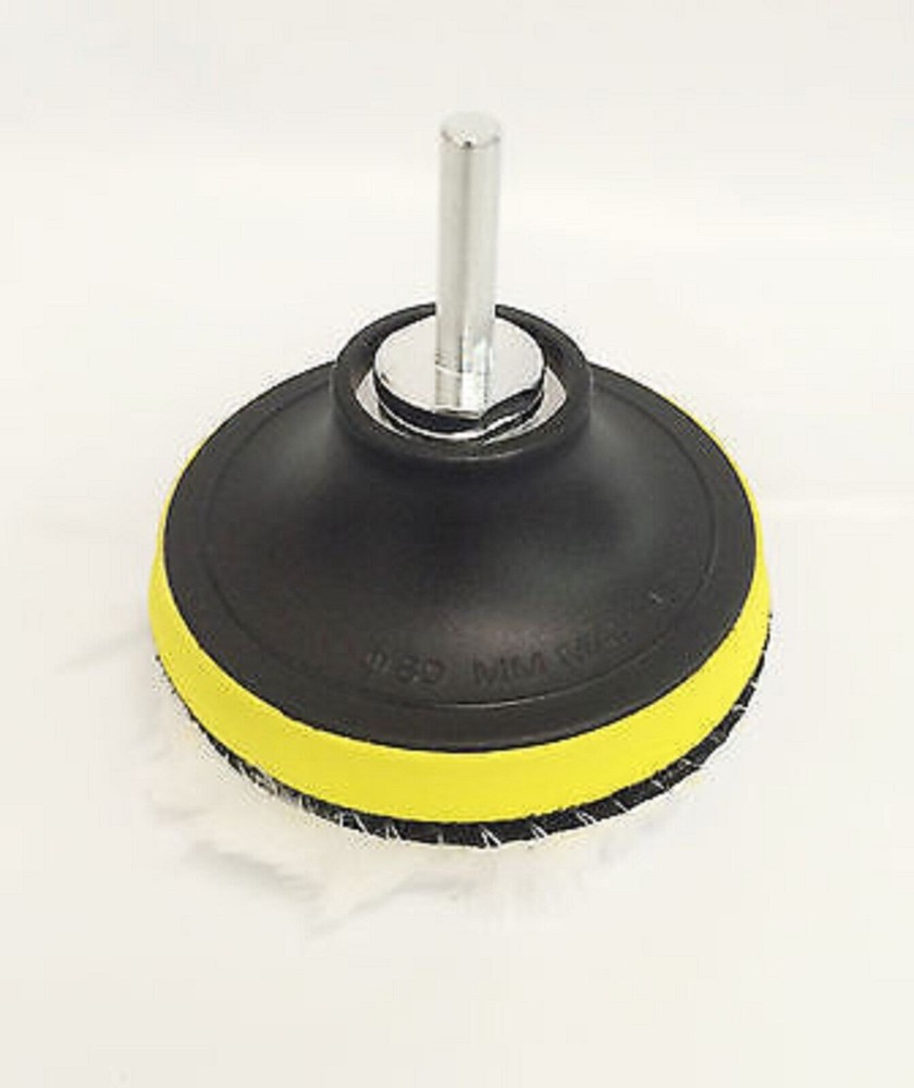 7pc 3" Hook & Loop Auto Car Buffing Pad Polishing Wheel Backing Pad Drill Kit