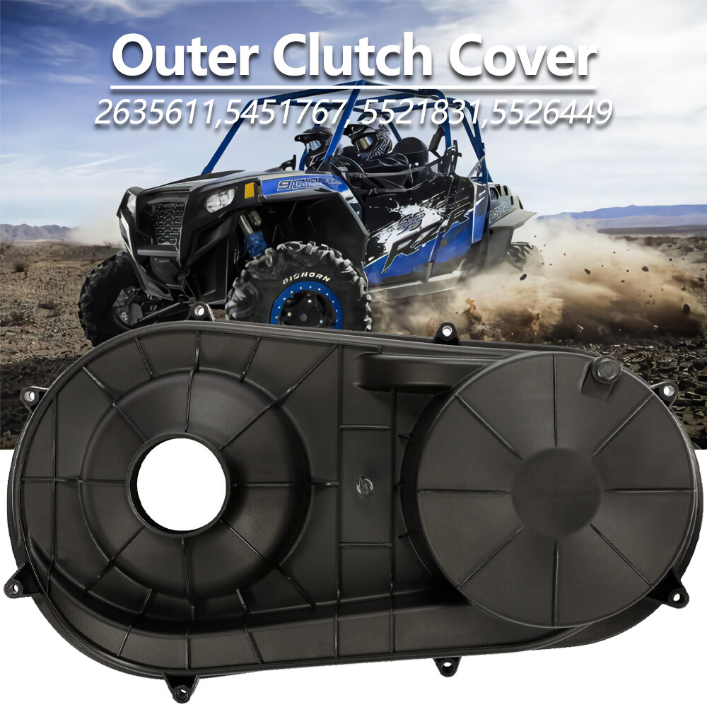 Outer & Inner Clutch Belt Covers for 2014-2023 Polaris RZR XP 1000 / XP 4 1000