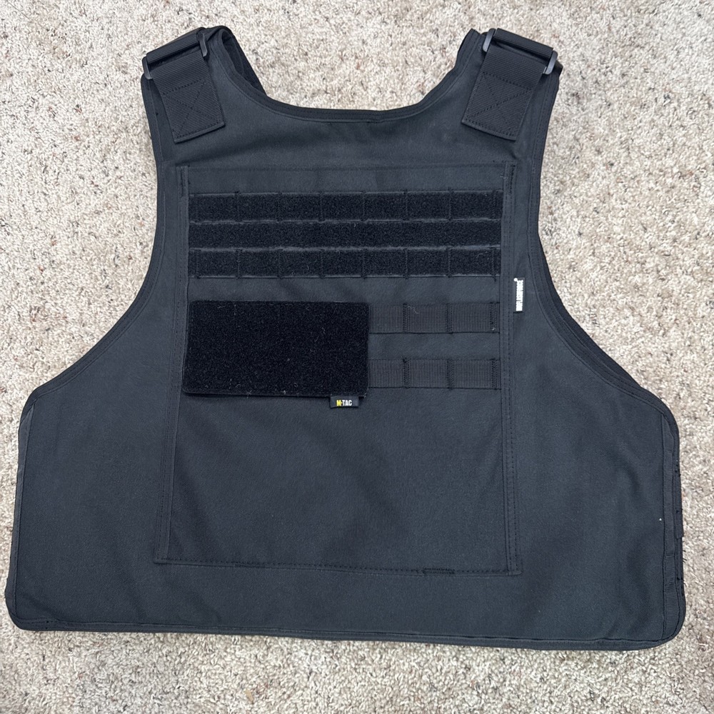 Great Budget Plate Carrier Mgflashforce Black With Adjustable Straps