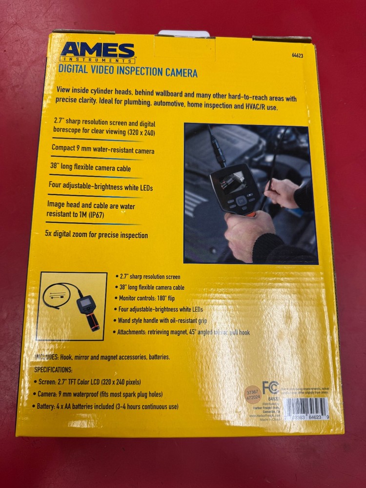 Ames Digital Video Inspection Camera 64623