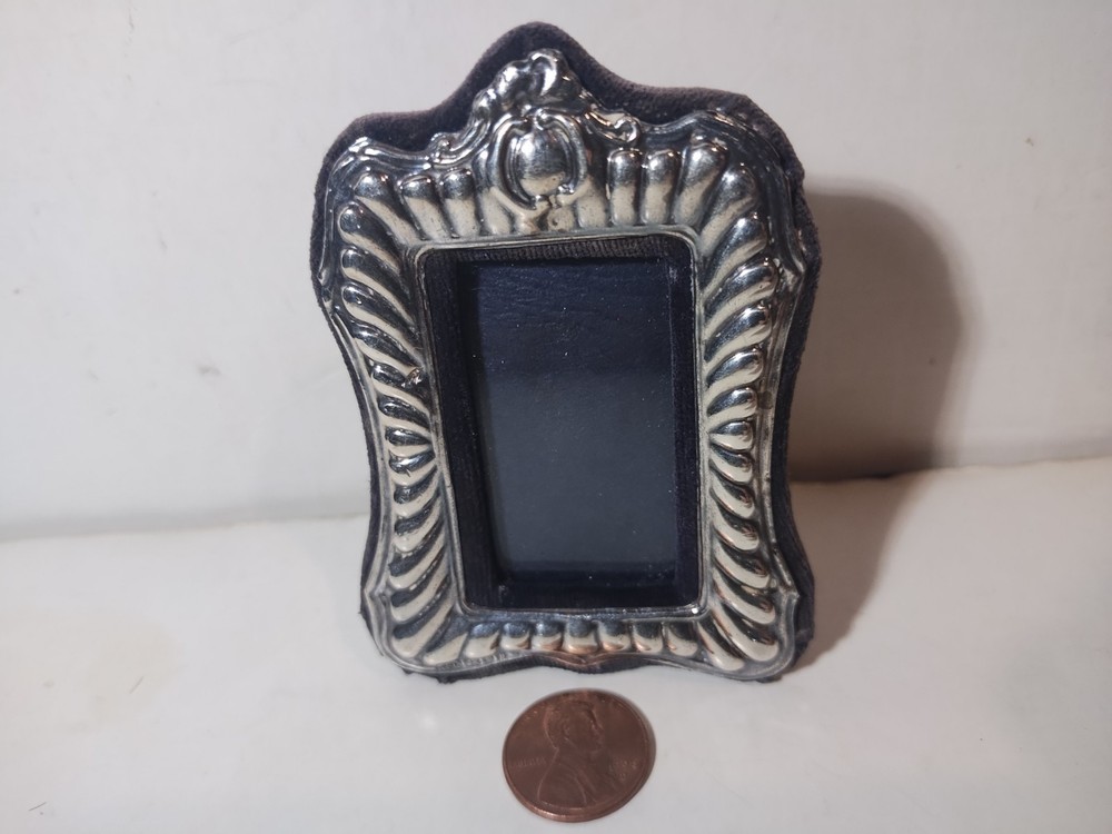 Small Sterling Silver Picture Frame Vintage