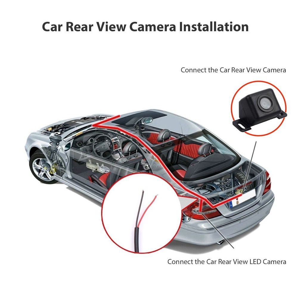 New Rearview Mount Backup Camera for Boss BV850ACP