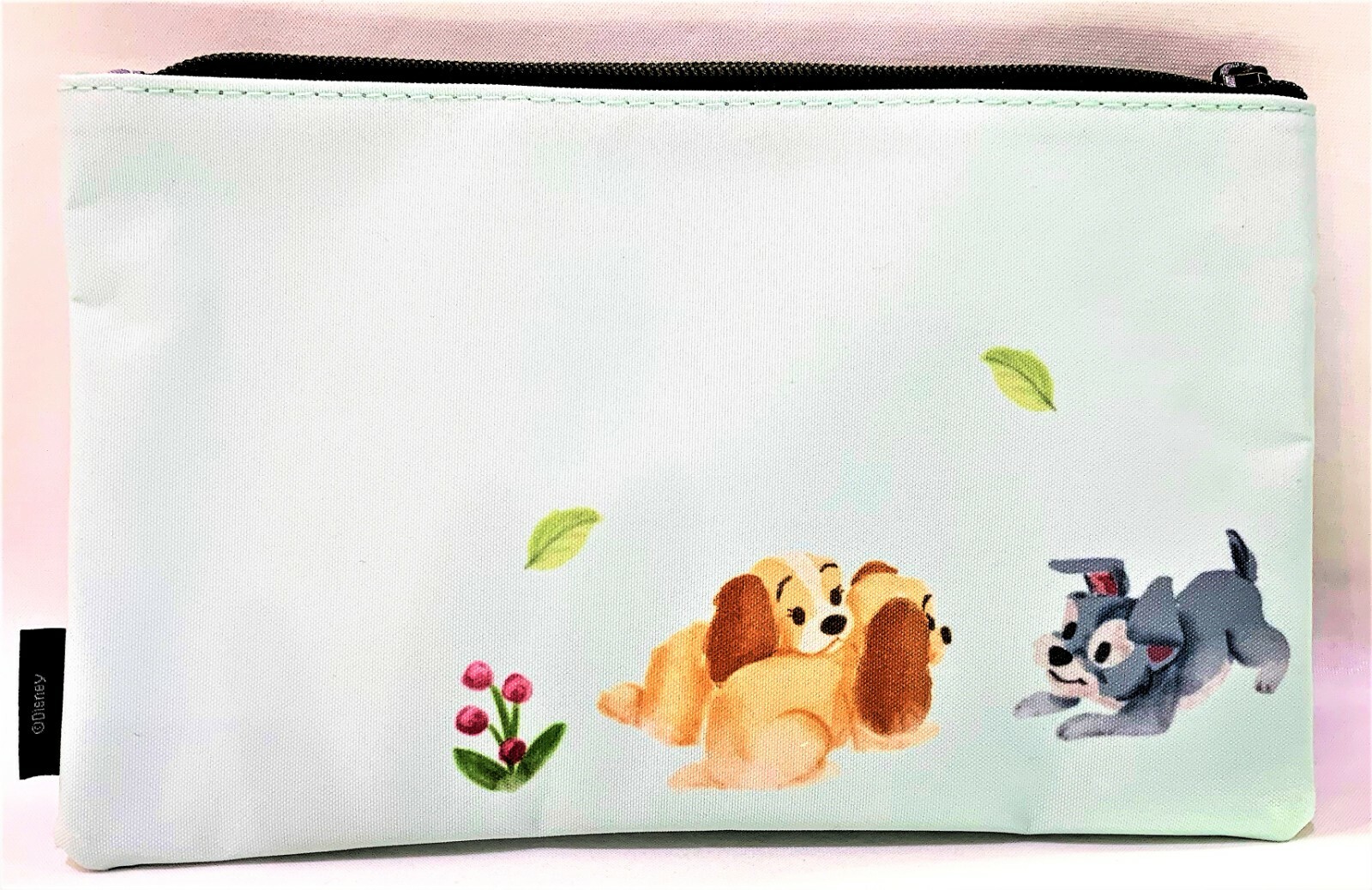 Loungefly Disney Lady & The Tramp & Pups Makeup Bag Watercolor Pouch