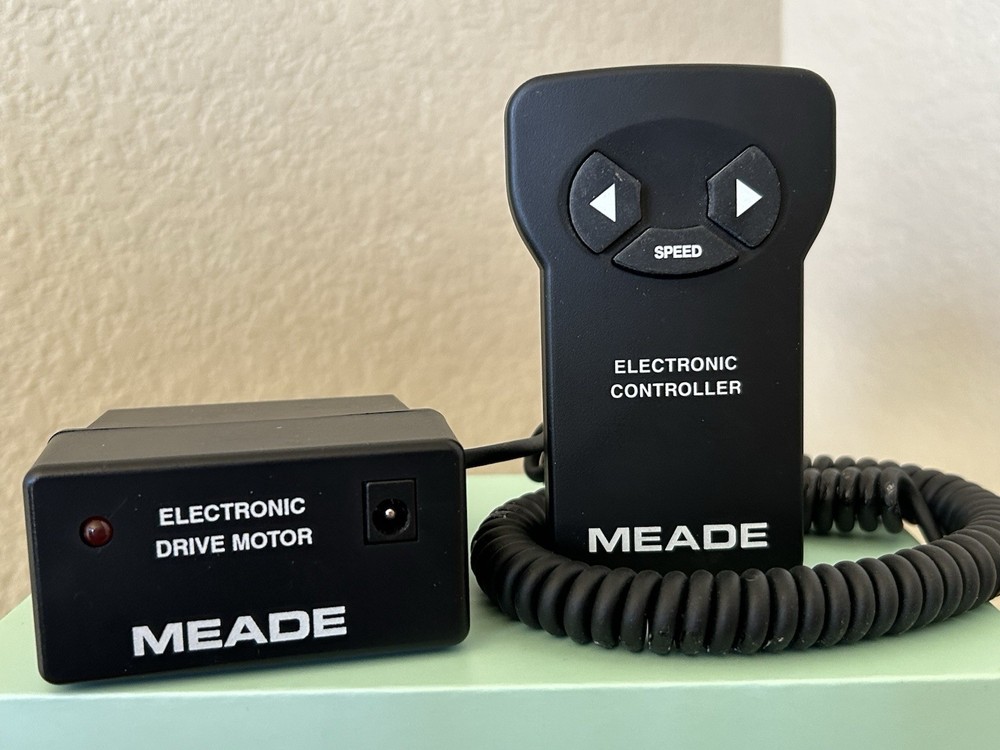 MEADE Electronic Controller + Electronic Drive Motor For (114EQ-DH) Telescope