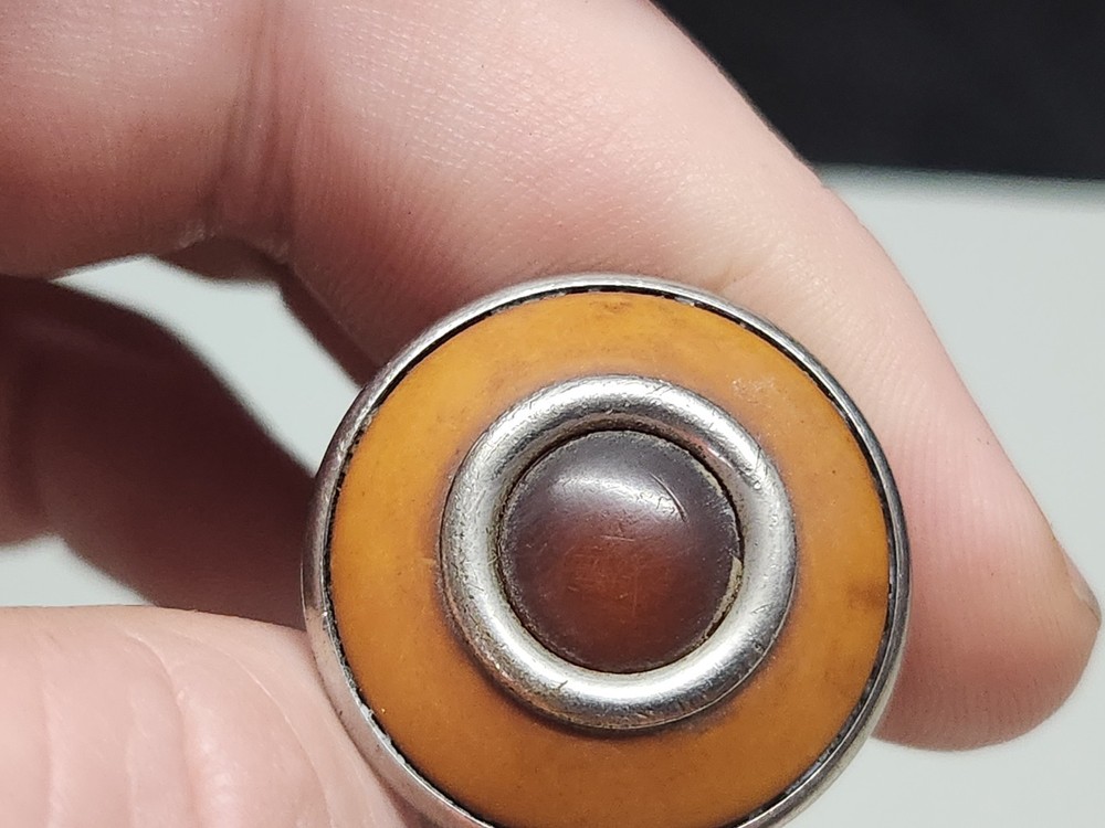 Packard Cigarette Lighter Cats Eye Bakelite Trim