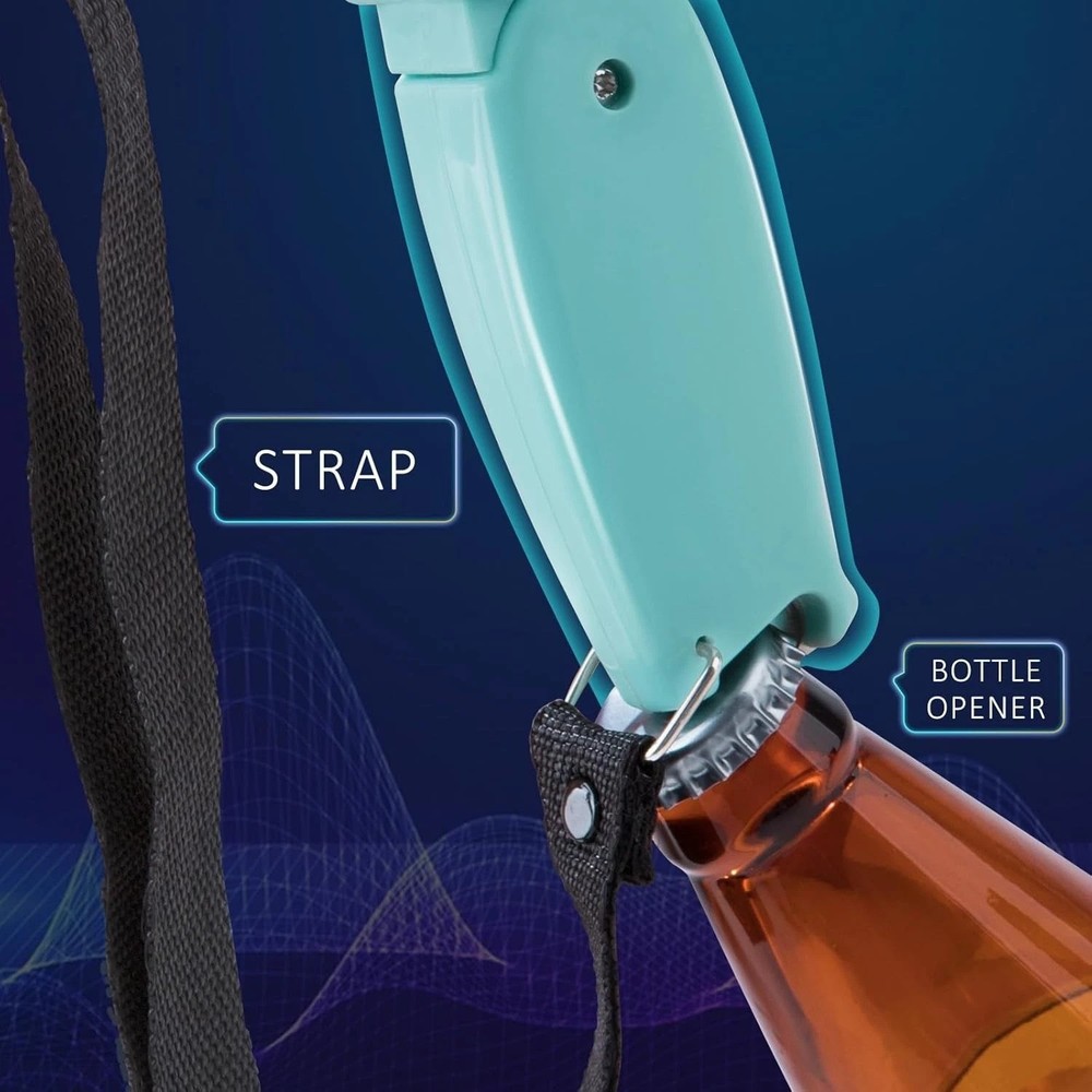 Lightweight 20W Megaphone with Volume Control & Recording Function, 5.4"W