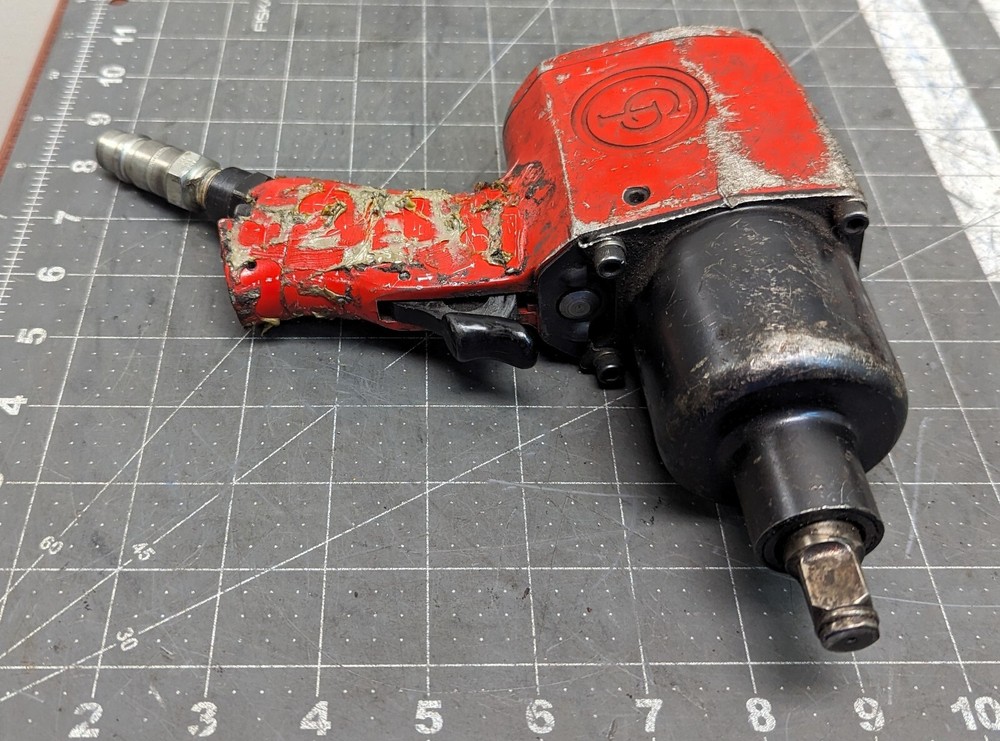 ½” Pneumatic Impact Wrench Chicago Pneumatic CP9541 TESTED WORKING PULL [B6BB]