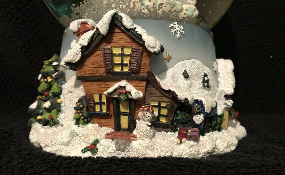 Large Musical Jingle Bells Snow Globe