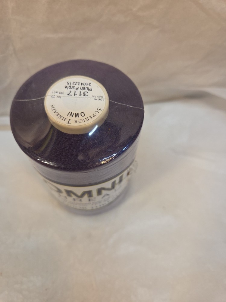 Omni-3117- Plush Purple -Polyester Thread 40wt 6000yd