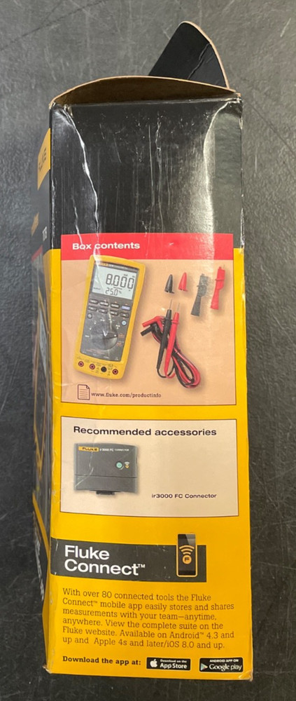 Fluke® 787B ProcessMeter Digital Multimeter mA Loop Calibrator Backlit LCD New